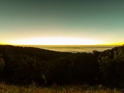 Highest viewpoint on  Doi Inthanon, Chiang Mai. Stock Footage