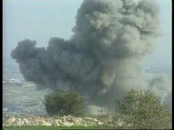 LEBANON: HEZBOLLAH SECRETARY'S REACTION TO BOMBING News Clip