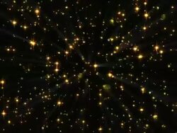 Glitter Gold Background Loop Stock Footage