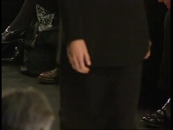 ITALY: GIORGIO ARMANI COLLECTION CLOSES MILAN FASHION SHOW News Clip