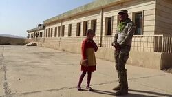 CLEAN : In Iraq village children reclaim their school after IS News Clip