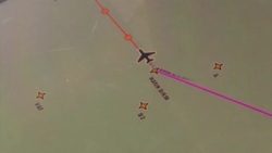 Aboard plane searching for debris; rescue spokesman says efforts being scaled back News Clip