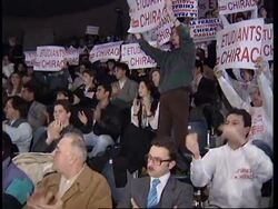 FRANCE: POLLS SHOW CHIRAC AHEAD OF BALLADUR News Clip