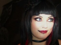 Goth Girl Stock Footage