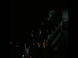 SYND 16-12-73 US FOREIGN SECRETARY HENRY KISSINGER ARRIVES IN JORDAN News Clip