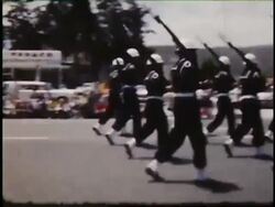 Lompac Flower Festival Parade Stock Footage