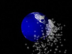 Earth Globe Stock Footage