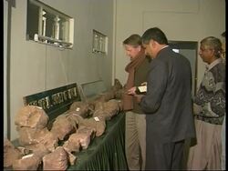 PAKISTAN: FOSSILISED DINOSAUR BONES News Clip
