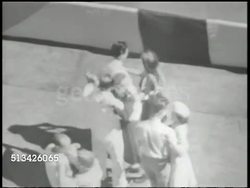 1940s: UNITED STATES NAVY: OAHU NAVAL BASE: HA WS U.S. Navy submariners w/ female partners, couples, dancing (Swing dance). WWII, World War II, Pacific Front, O'ahu, Hawaii, recreation, military leave Instructional Video