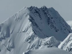 Aesthetic Alaskan Mountain Stock Footage