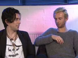 Lostprophets Interview Stock Footage