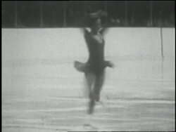 Dorothy Hamill spins on the ice during the 1976 Winter Olympics. News Clip