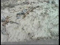 BOLIVIA: COLLAPSED ROAD LEAVES HUNDREDS OF PEOPLE STRANDED News Clip