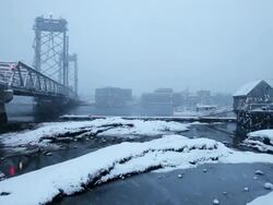 Winter in New England Stock Footage
