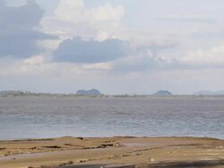 Fossil Shell Beach or Susaan Hoi (Krabi, Thailand). Stock Footage