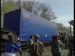 GERMANY: ANTI - NUCLEAR DEMONSTRATIONS UPDATE News Clip