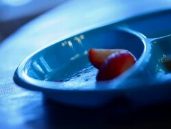 Eating Fruit Stock Footage