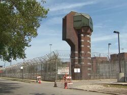 Guard Tower At Cook County Jail Stock Footage