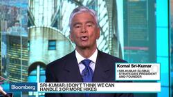 Komal Sri-Kumar Says Don't Expect a Pick Up in Inflation News Clip