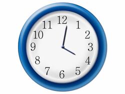 Clock time lapse Stock Footage