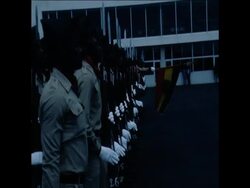 UPI LIB UNU 13 3 80 ARRIVAL SUDANESE VICE PRESIDENT KAALLIL News Clip