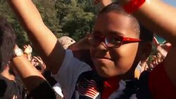 PERFORMANCE - Major Lazer, Mï¿½ & at 2016 Global Citizen Festival In Central Park To End Extreme Poverty By 2030 Stock Footage