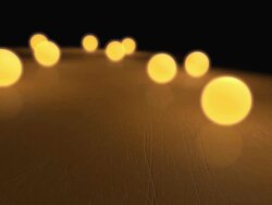 Luminous particles falling Stock Footage