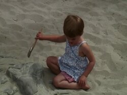 Junior Paleontologist / Dinosaur Hunter Stock Footage