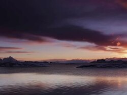 Sunrise / Sunset Sea Stock Footage