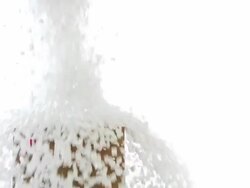 Packaging Foam Rain Stock Footage