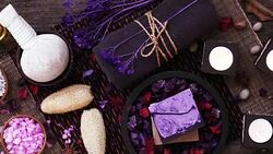 Spa and Wellness Decorations Stock Footage