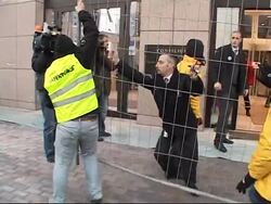 Demonstration ahead of ministers meeting to discuss quotas News Clip