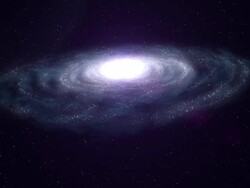 Spiral Galaxy Stock Footage