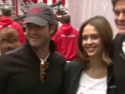 Nate Berkus, Jessica Alba, Dr. Mehmet Oz, Jessica Biel and Jimmy Fallon at the 14th Annual NY EIF Revlon Run/Walk Stock Footage
