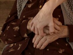 Holding Hands Stock Footage