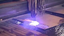 Welder Robot Working Stock Footage