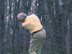 Alex's Golf Swing - Zoom Stock Footage
