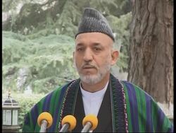 Karzai announces death of King Zahir Shah ADDS voxpops, tomb News Clip