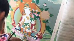 CLEAN : Tibet's thangkas find new fans across China News Clip