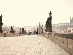Charles bridge Stock Footage