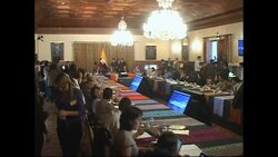 4:3 Correa says Assange wants to answer allegations but needs assurances News Clip