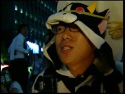 Candlelight vigil against beef import deal with United States News Clip