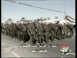 Pro Saddam military parade in the south Instructional Video