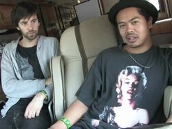 The Temper Trap Interview (clip 1) Stock Footage