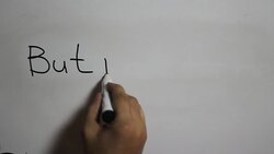 Hand writing a 'But not for me' message on a white board using a black marker Stock Footage