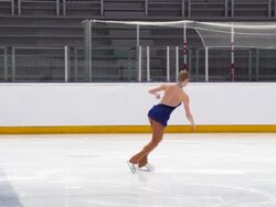 HD: Super Slo-Mo Shot of Young Women Skating Stock Footage