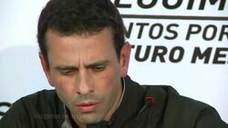 VOICED : Opositor Capriles pide unidad News Clip