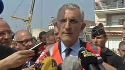 CLEAN : Faulty tracks cause of French train derail News Clip