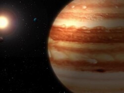 View from jupiter Stock Footage