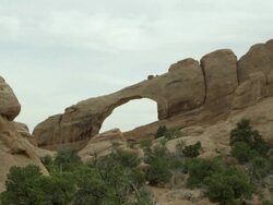 Skyline Arch Stock Footage